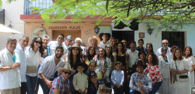 The Medeles Romero family bid farewell to their matriarch