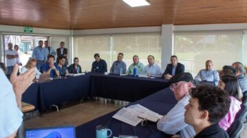 Lake Chapala municipal presidents promote regional development plan