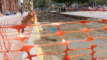 Ancient artifacts found in front of Chapala City Hall may delay work on Avenida Principal for a week