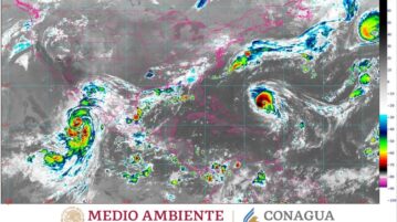 Hurricane Kay intensifies to a category 2 storm