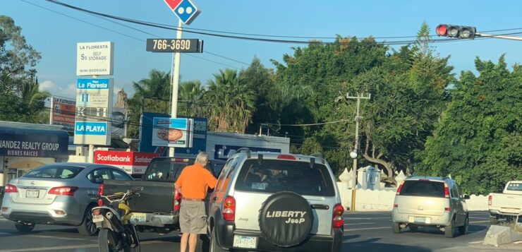 Another collision at the Walmart intersection