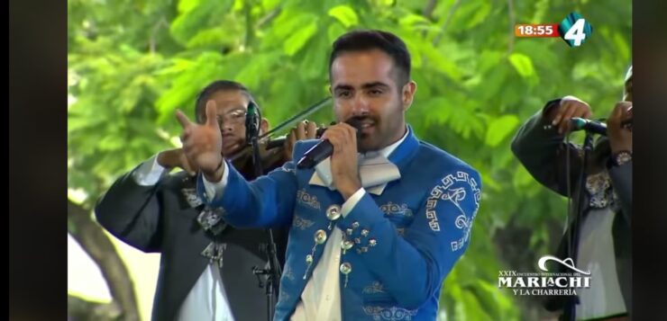 Mariachi Real Axixic vocalist Luis Sánchez in state’s top 10