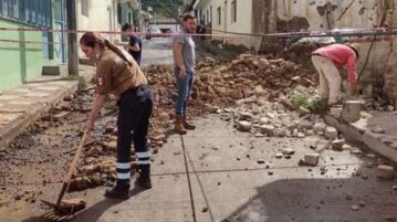 Tuxcueca homes damaged by September 19 quake