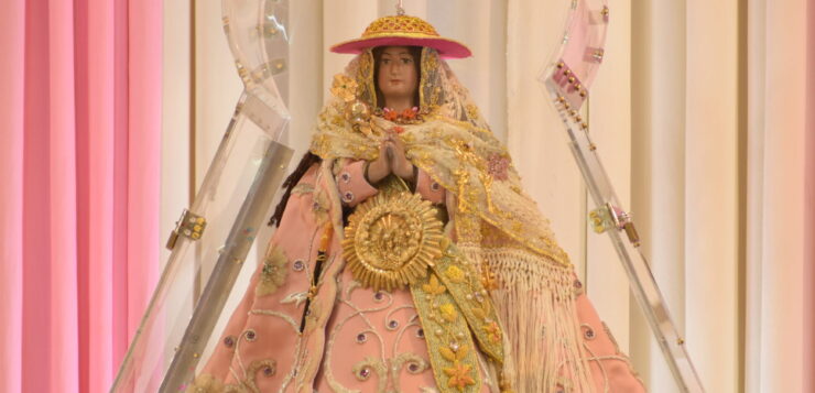 The Virgin of Zapopan procession followed a new route in Chapala