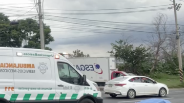 Trailer kills motorcyclist on the Guadalajara-Chapala highway