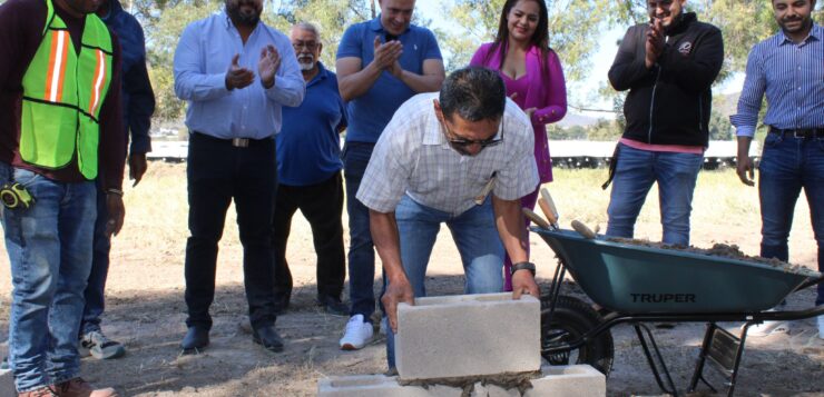 First stones laid for Camino Real park