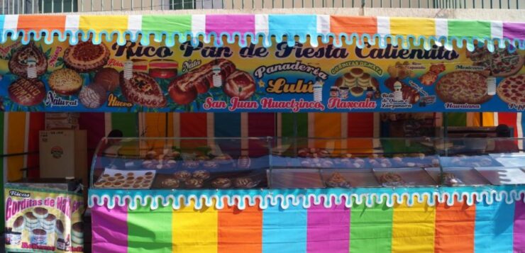 Application of booth spaces for Jocotepec festivities