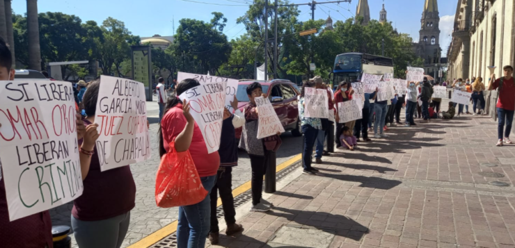 Citizens demand Omar O’Rourke not be freed by Chapala judge