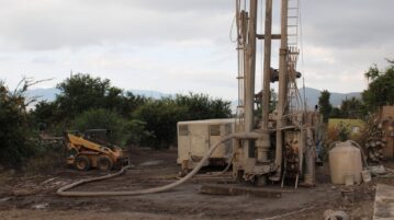 Water well drilling continues in San Juan Cosalá with Federal grant