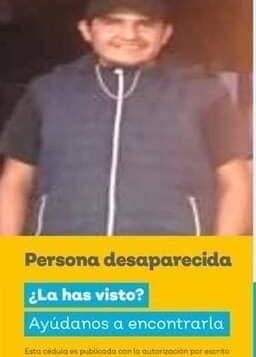 Search for missing person from Jocotepec