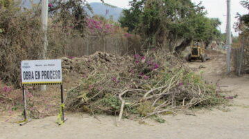 Construction underway on Ocampo Street