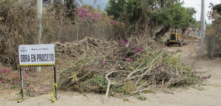 Construction underway on Ocampo Street