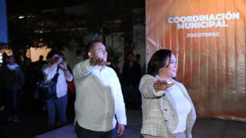 Movimiento Ciudadano party officials sworn in at Jocotepec ceremony