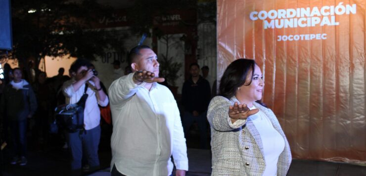 Movimiento Ciudadano party officials sworn in at Jocotepec ceremony