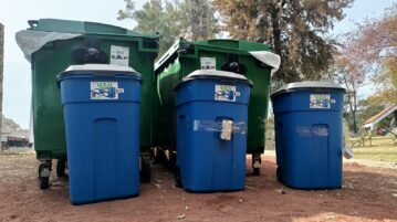 Recycling center established in Cristianía Park