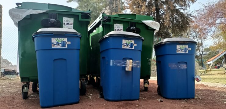 Recycling center established in Cristianía Park