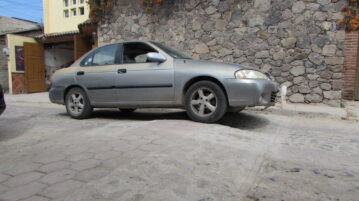 Speed bumps placed on the paving stone path in Ajijic cause a stir