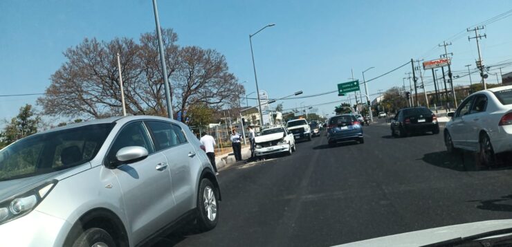 Another crash at the Libramiento intersection to Ajijic