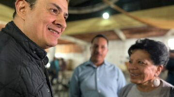 Congressman Chema Martinez visits Jocotepec