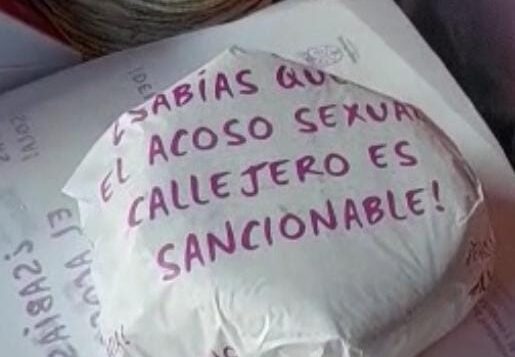 Tortillas used in Jocotepec to denounce sexual harassment