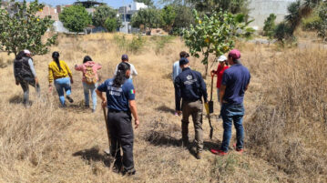 Search techniques demonstrated to relatives of missing persons