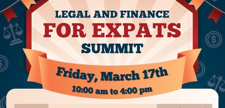 LCS to produce Legal and Finance Summit for expats March 17