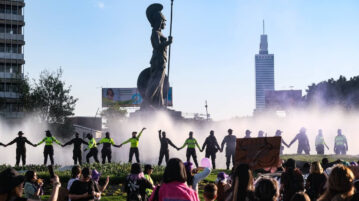 Peaceful marches mark 8M demonstration in the AMG