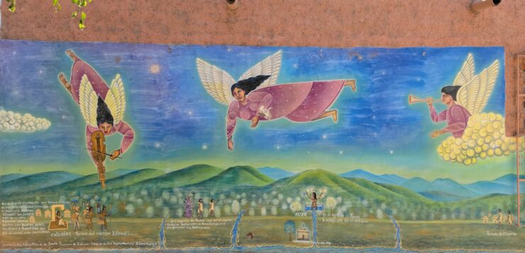 MURAL OF THE WEEK: “Angels Meztizos” by J.V. Lopez Vega located on