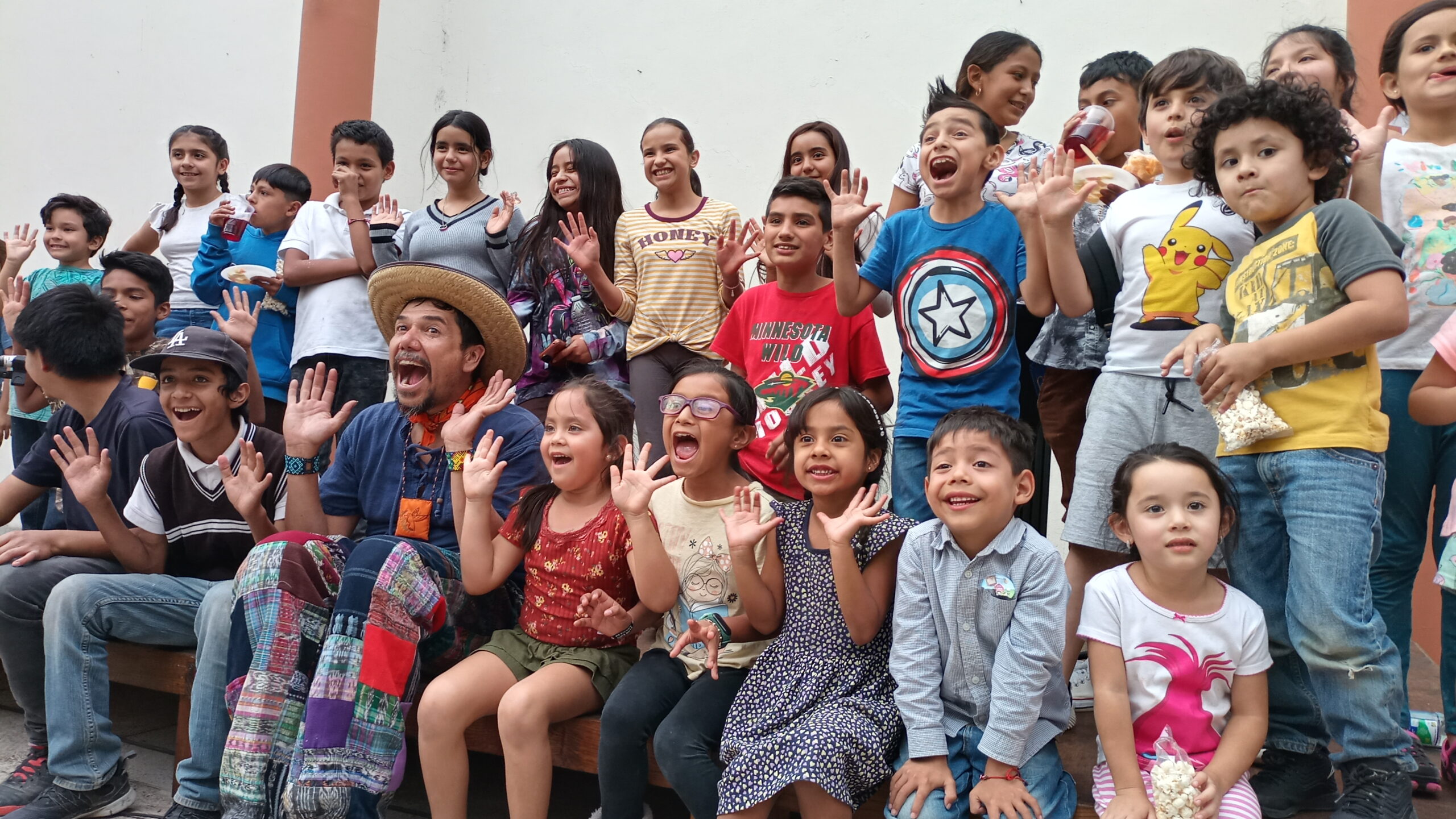 Pepe Veloz performed in Jocotepec as part of Children's Day