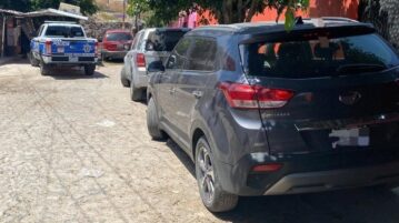 Stolen Hyundai recovered in Chapala