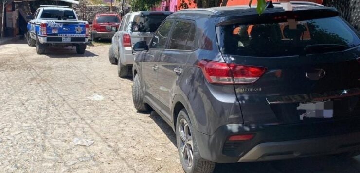 Stolen Hyundai recovered in Chapala