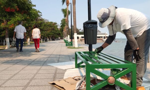 Beautification of Ajijic's Malecón to be completed in two weeks