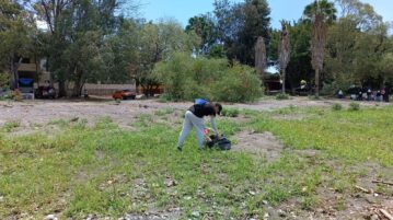 Residents of Ajijic are asked not to litter during the rainy season