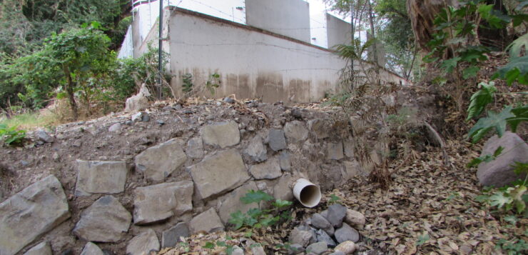 Sewage water drainage in Ajijic creek is being treated