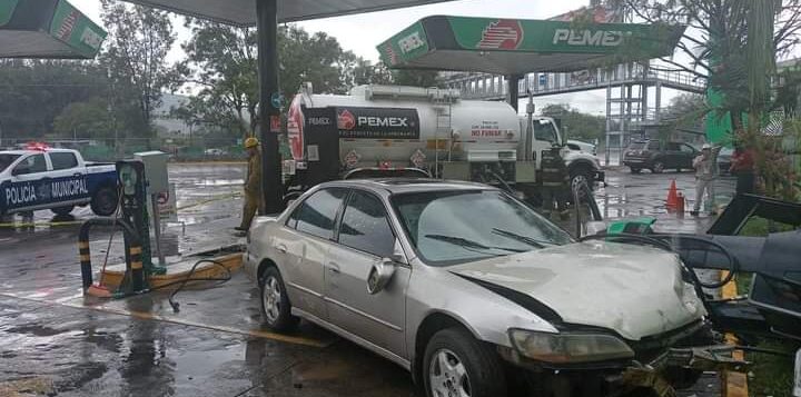 Scary accident in Ixtlahuacán de los Membrillos