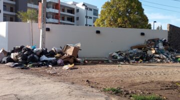 Garbage pile in Chantepec corner creates health hazard