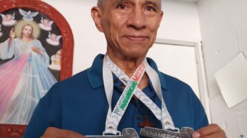 Despite injury, Miguel Lopez wins two silver medals