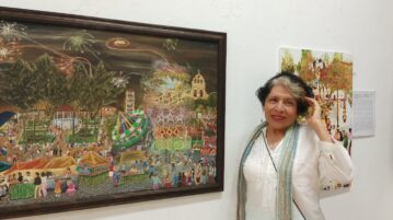 Painting exhibition captures the traditions of San Antonio Tlayacapan