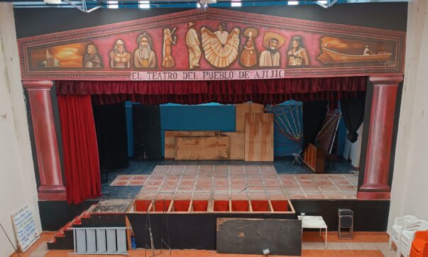 Ajijic Cultural Center's stage undergoes 70,000 peso renovation