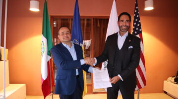 Chapala president signs and delivers sister city agreement with Pico Rivera