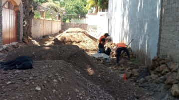 La Paz street west upgrade underway in San Juan Cosalá