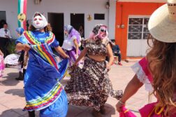 The Fiestas Patrias are celebrated in San Antonio Tlayacapan