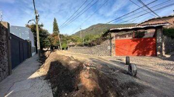 More roadwork underway in Chantepec in Jocotepec