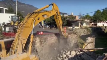 New bridge construction begins in Zapotitán de Hidalgo