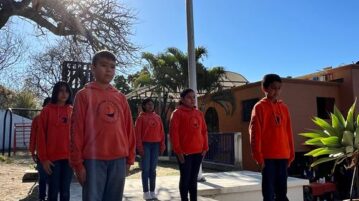 Ajijic’s Terranova Institute Commemorates Flag Day