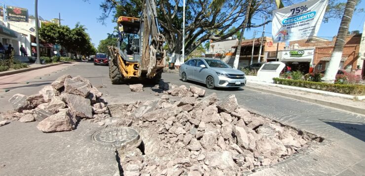 Repaving work on Madero is almost complete