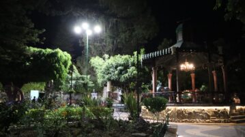 New lamps for Ajijic plaza to provide more light and a better look