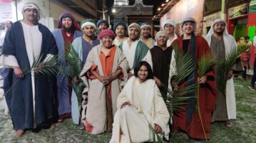 Reenactment of Palm Sunday touches hearts at San Andrés Apóstol parish