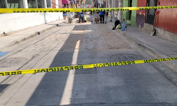 Ajijic’s main street Colon repaired …again