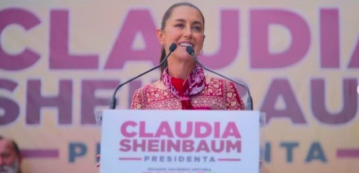 Claudia Sheinbaum comes out for renewable energy in contrast to AMLO